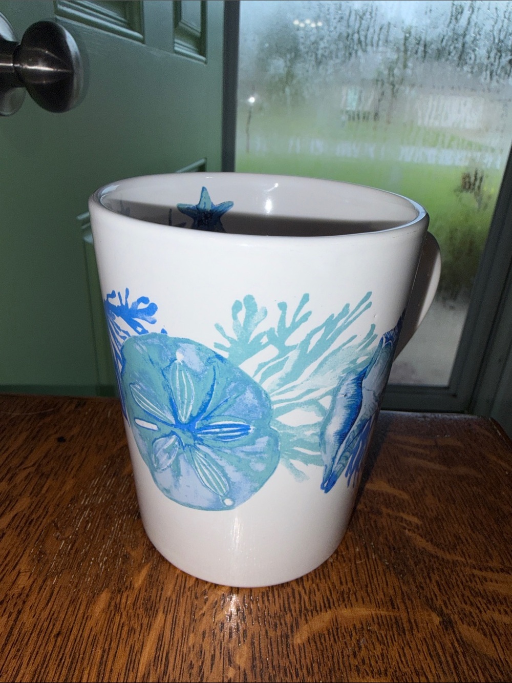 Seashells Ocean Themed Coffee Mug - Picture 2 of 7
